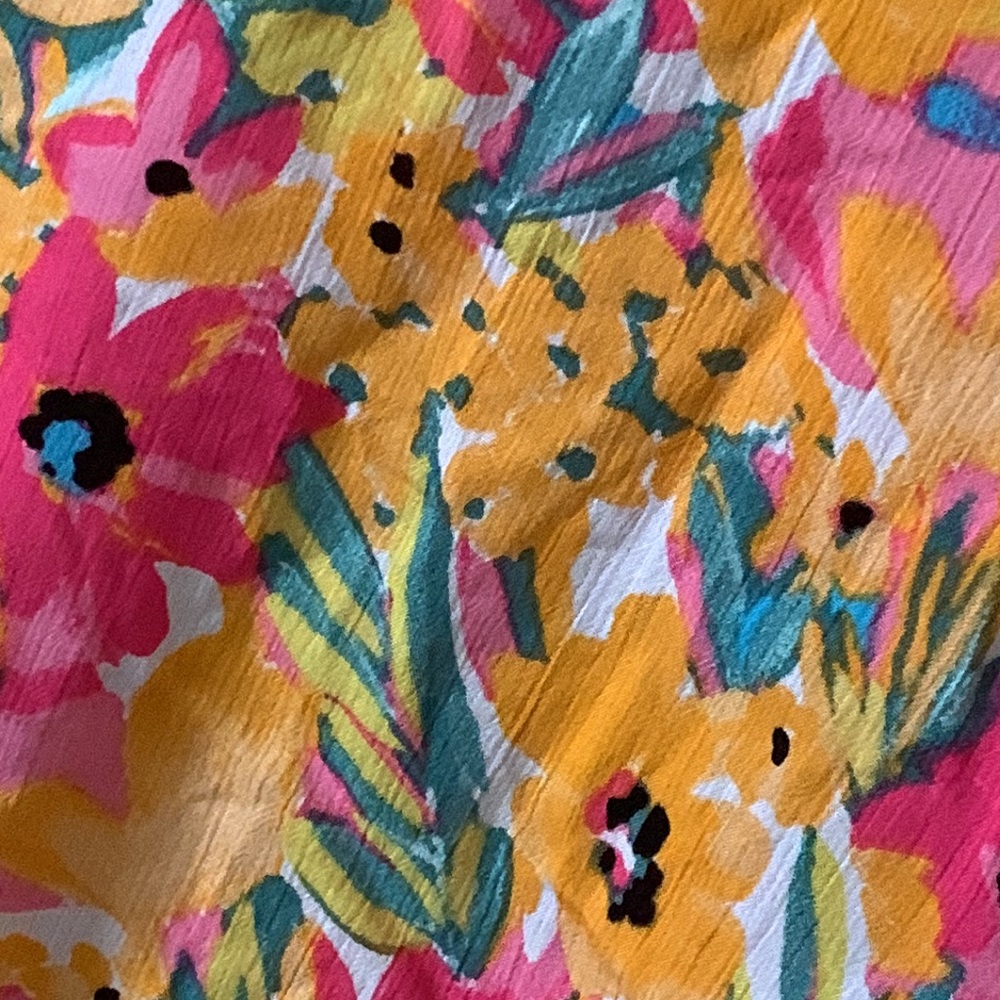 Anne Cole Flounce V Neck Tunic Cover Up - Picture 5 of 12